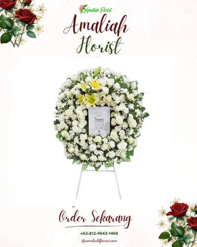 Krans Bunga Duka Cita di Cilowong